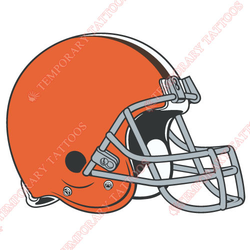 Cleveland Browns Customize Temporary Tattoos Stickers NO.490
